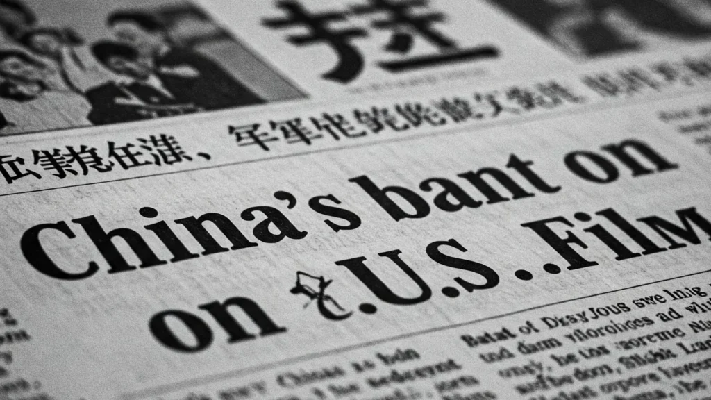 China's ban on U.S. Film
