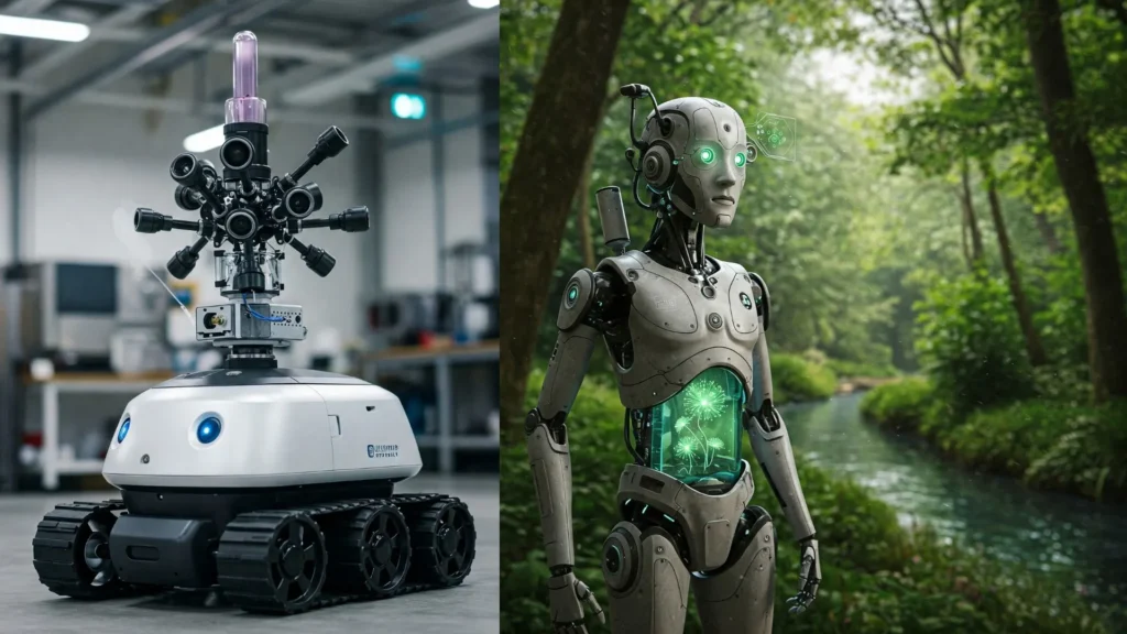 How the Smell-Detecting Robot Operates